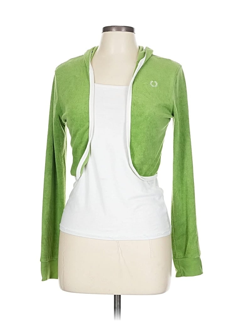 BETTY BLUE Pre-owned Cardigan Sweater In Green