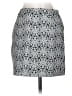 Very J 100% Polyester Paisley Silver Casual Skirt Size S - photo 2