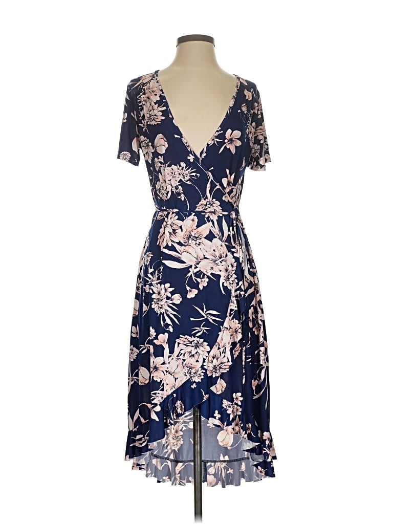 Pre-owned Venus Cocktail Dress In Blue