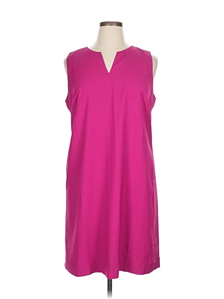 J.crew Factory Store Casual Dress In Pink