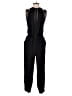 Rebecca Taylor 100% Polyester Solid Black Jumpsuit Size 4 - photo 2