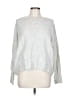 Vince Camuto Metallic Silver Pullover Sweater Size L - photo 1