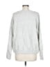 Vince Camuto Metallic Silver Pullover Sweater Size L - photo 2