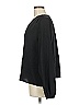 Self Contrast Black Long Sleeve Blouse Size M - photo 5