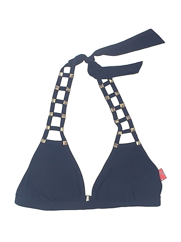 RED CARTER Pre-owned Swimsuit Top Blue Swimwear