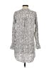 Hinge Gray Casual Dress Size S - photo 2