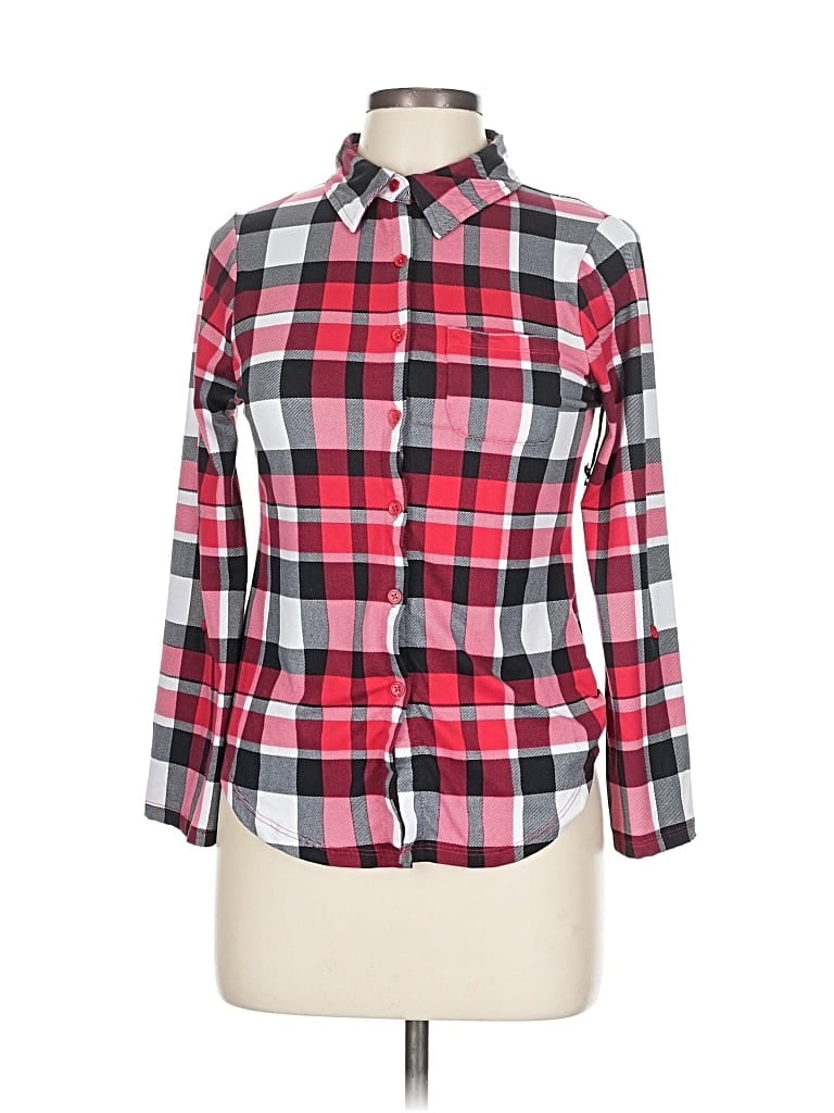 SPLASH Pre-owned Long Sleeve Blouse In Red