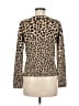 Talbots Animal Print Brown Pullover Sweater Size M - photo 2