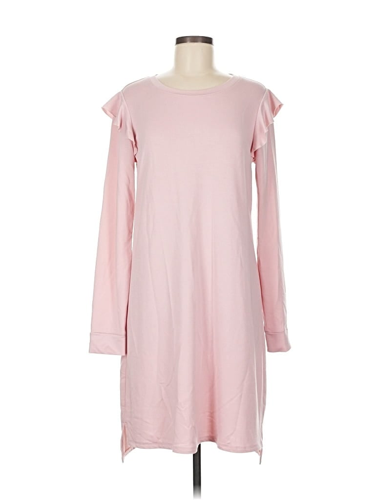 Pre-owned Kaari Blue Casual Dress In Pink