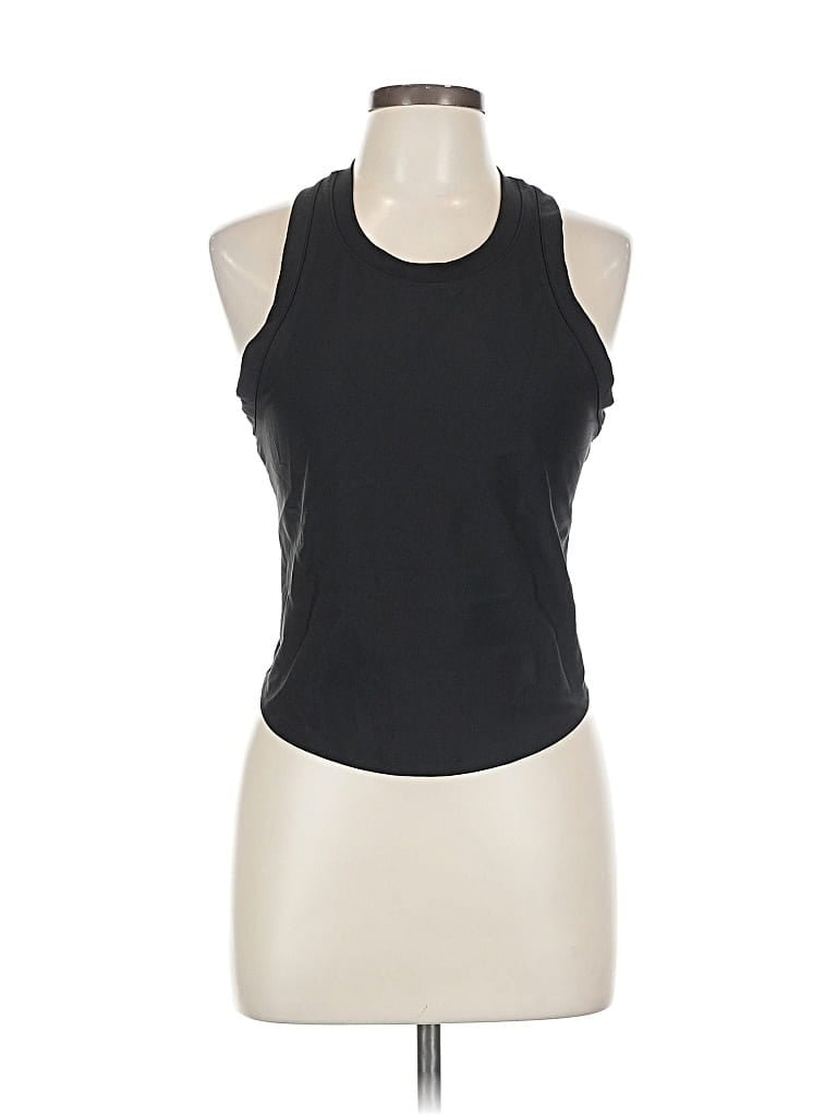 Pre-owned Active By Old Navy Tank Top Black Halter Neckline Tops