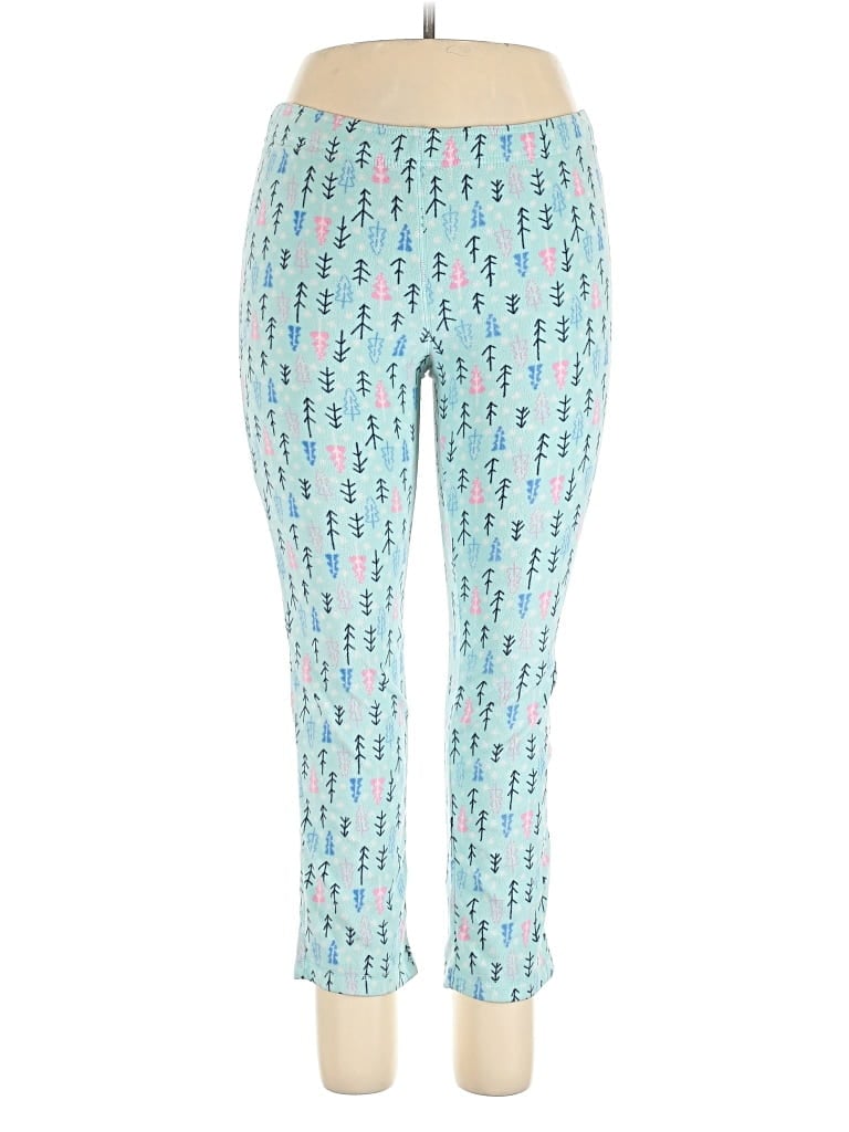 Pre-owned Lands' End Casual Pants In Blue