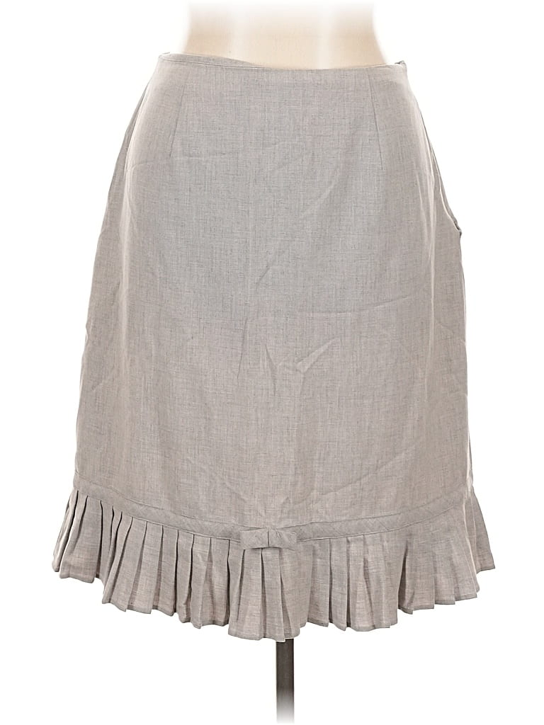 Pre-owned Dressbarn Casual Skirt In Gray