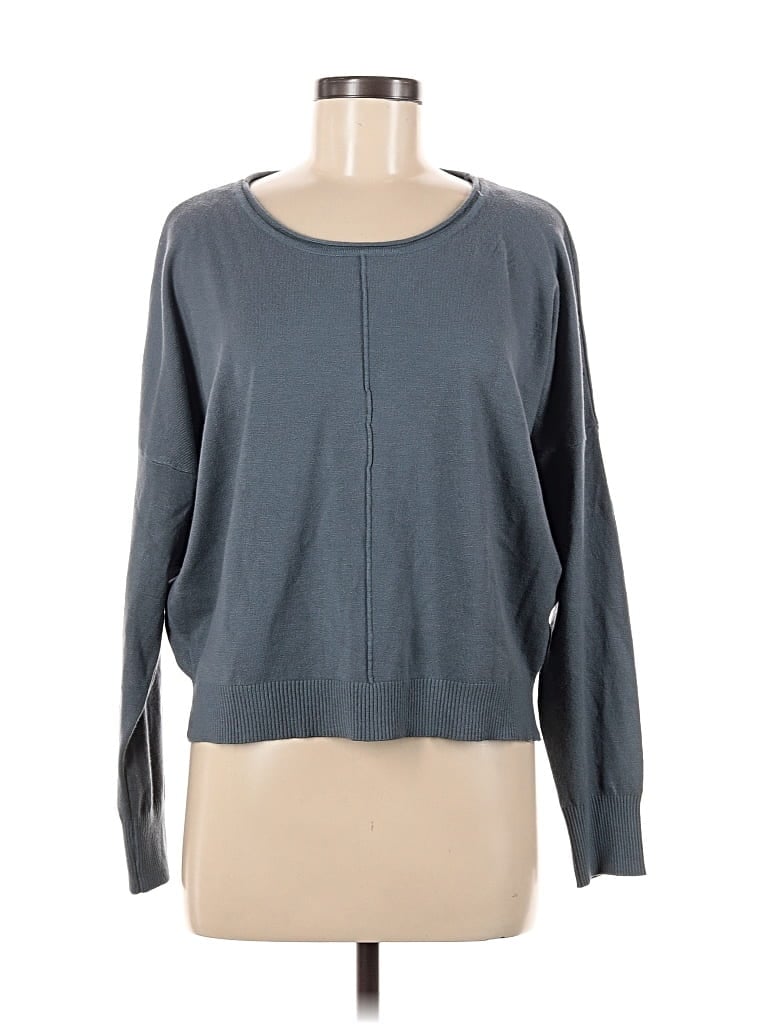 Pre-owned Gab & Kate Long Sleeve T-shirt In Gray