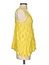 Deletta 100% Cotton Yellow Sleeveless Blouse Size S - photo 4