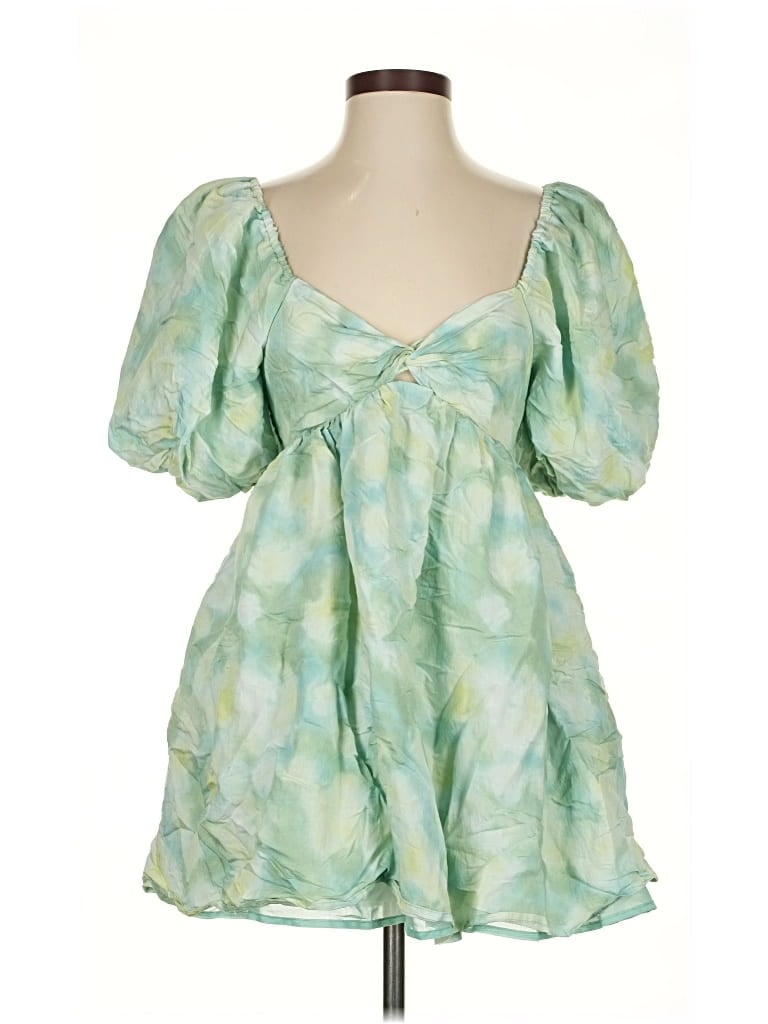Pre-owned Future Collective Cocktail Dress In Green