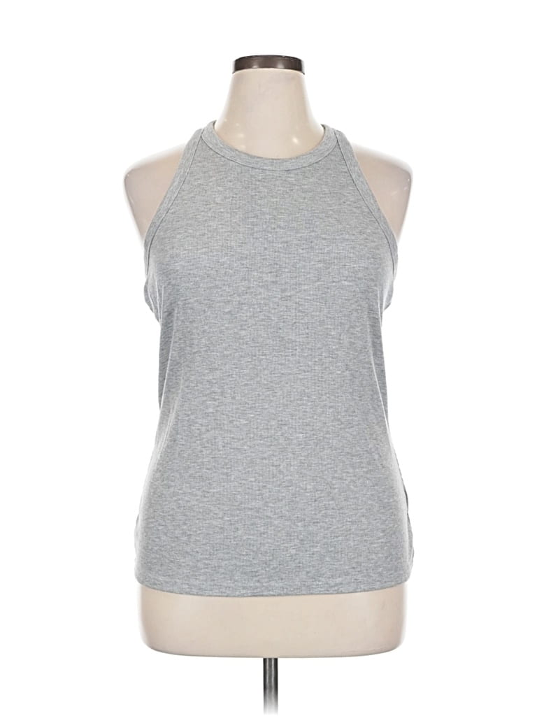 Pre-owned Active By Old Navy Sleeveless T-shirt In Gray