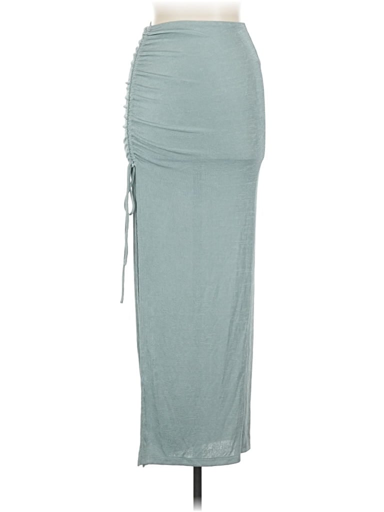 Click to view more detailed imagery on our partner's website Pre-owned Morning Mist Formal Skirt In Blue