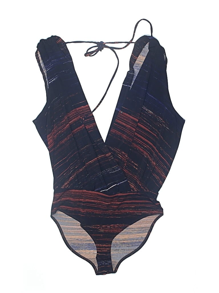 Pre-owned Bcbgeneration Bodysuit In Blue