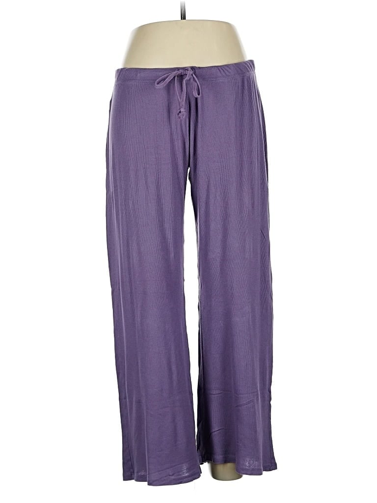 Pre-owned Yummie By Heather Thomson Casual Pants In Purple