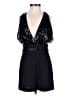 Bebe 100% Polyester Black Cocktail Dress Size 0 - photo 1