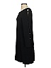 Milly Solid Black Casual Dress Size P (petite) - photo 5