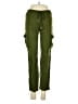 Laundry by Shelli Segal 100% Viscose Green Cargo Pants Size 2 - photo 1