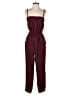 Everlane 100% Triacetate Solid Burgundy Jumpsuit Size XS - photo 1