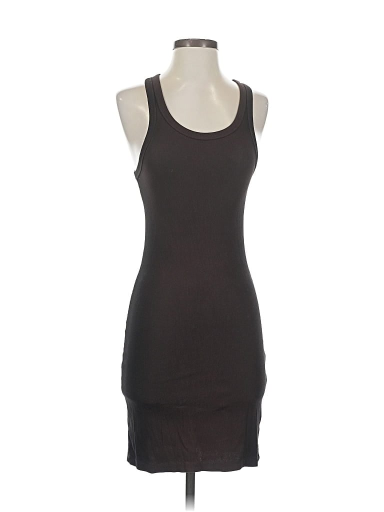 Pre-owned Weekday Casual Dress In Brown