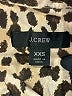 J.Crew Animal Print Tan Long Sleeve Blouse Size XXS - photo 7