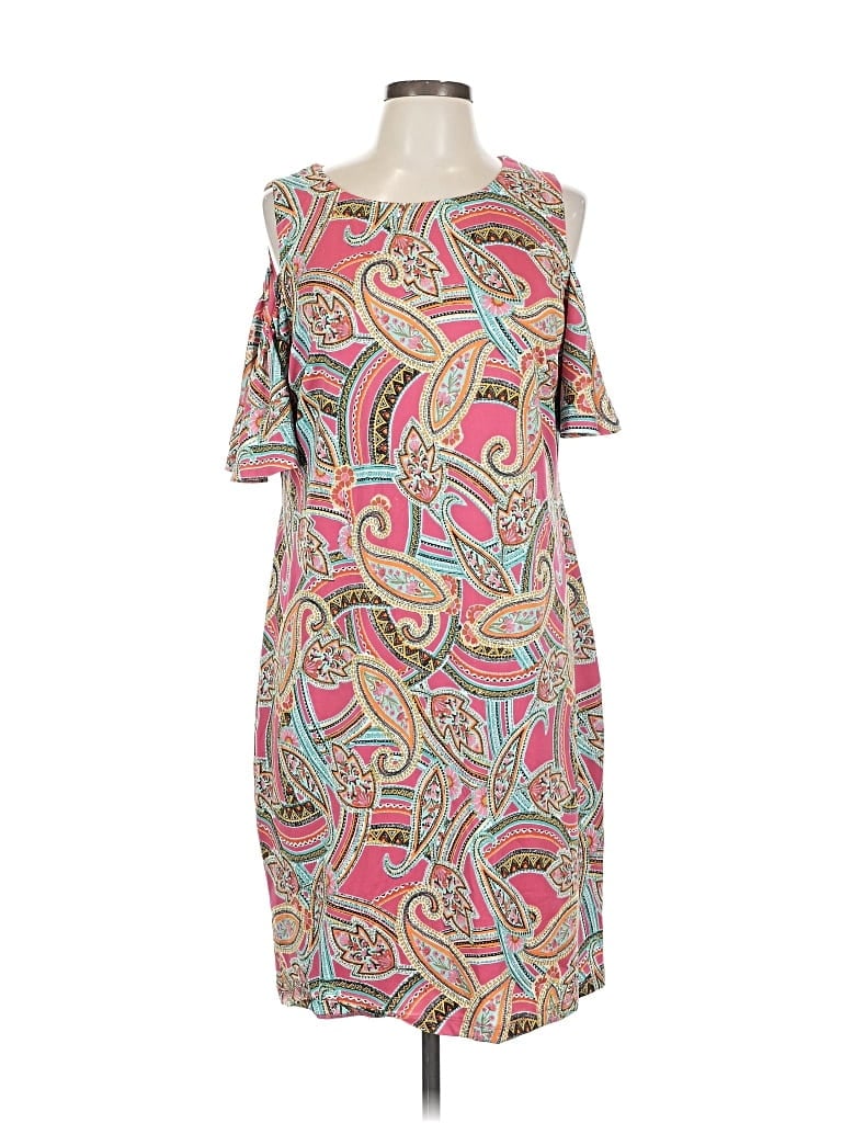 Pre-owned Rn Studio By Ronni Nicole Cocktail Dress In Pink