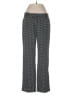Sharagano Checkered-gingham Black Casual Pants Size 12 - photo 1