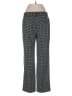 Sharagano Checkered-gingham Black Casual Pants Size 12 - photo 2