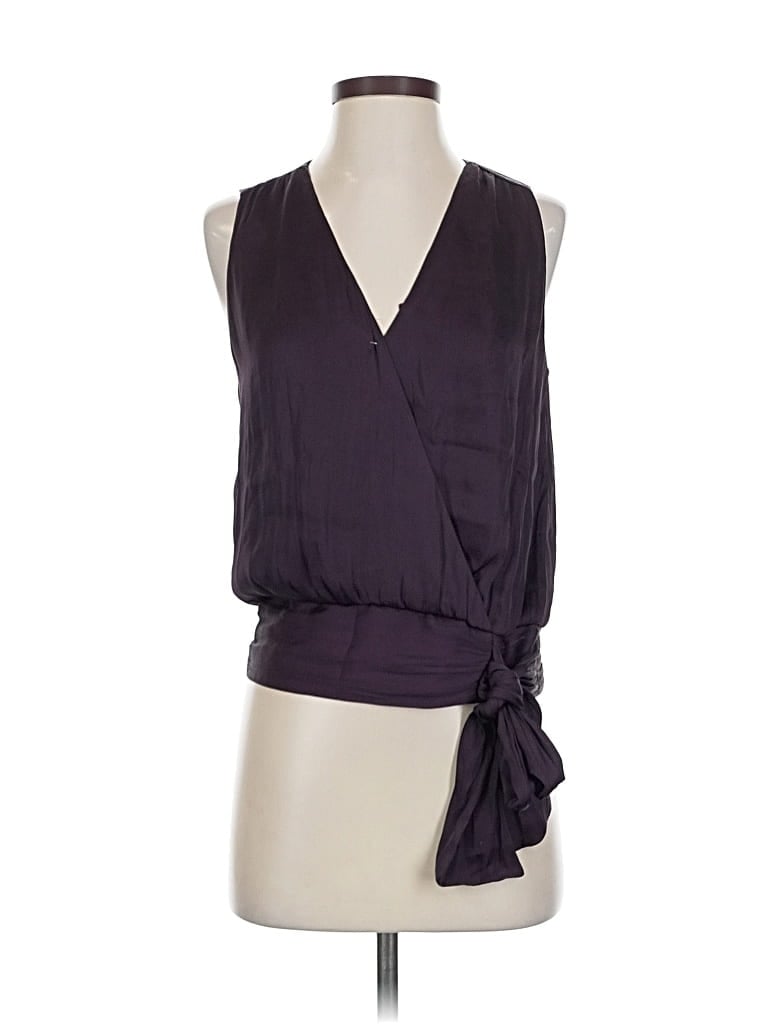 BANANA REPUBLIC Pre-owned Sleeveless Blouse In Purple