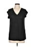 Catherine Malandrino Black Short Sleeve Top Size L - photo 1