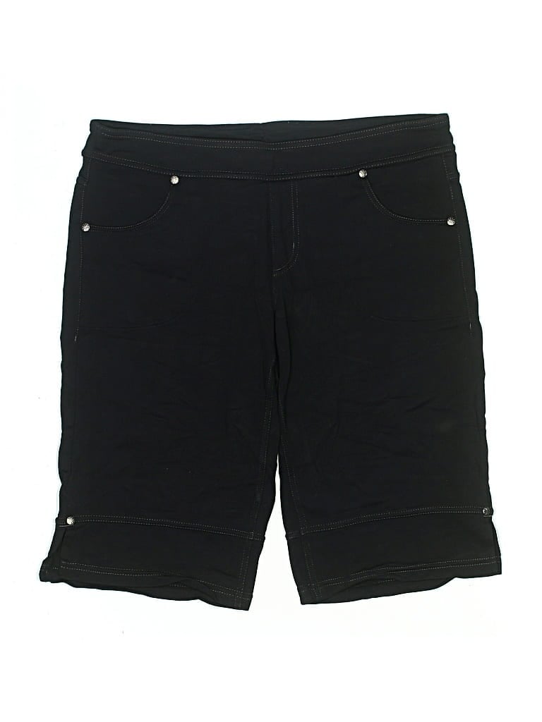 Pre-owned Athleta Cargo Shorts In Black