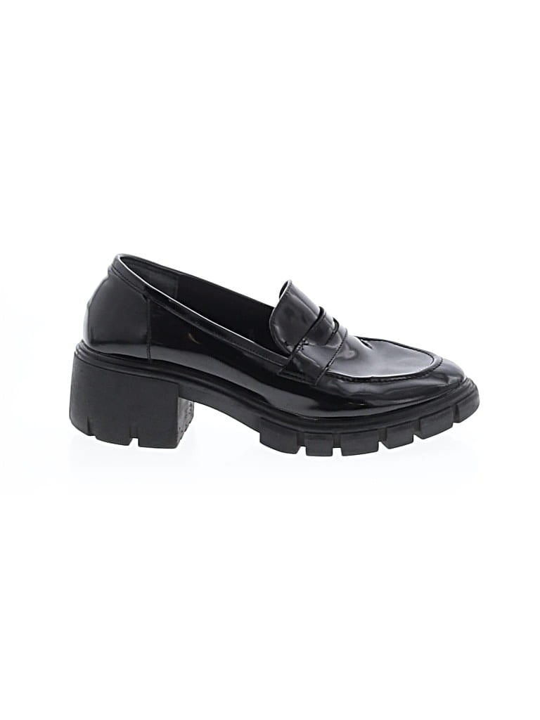 Pre-owned Sincerely Jules Flats In Black