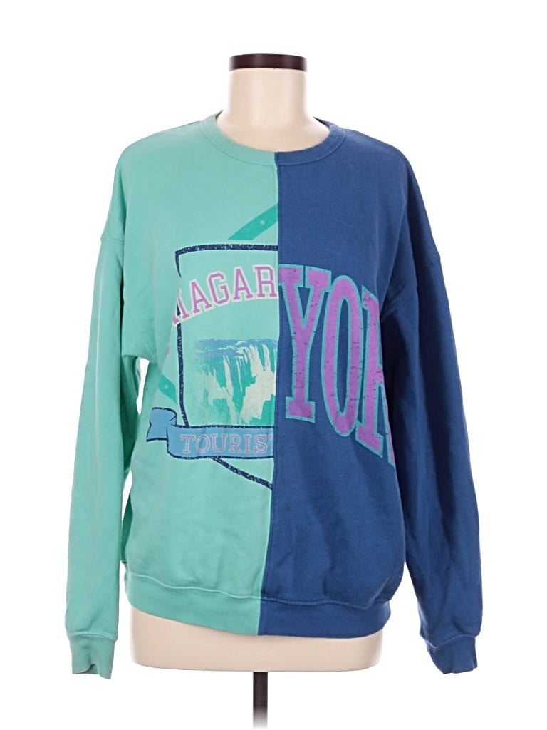 Pre-owned Wild Fable Sweatshirt In Green