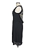 Unbranded Solid Black Cocktail Dress Size L - photo 5
