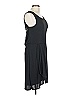 Unbranded Solid Black Cocktail Dress Size L - photo 4