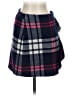 J.Crew Plaid Blue Wool Skirt Size 0 - photo 1