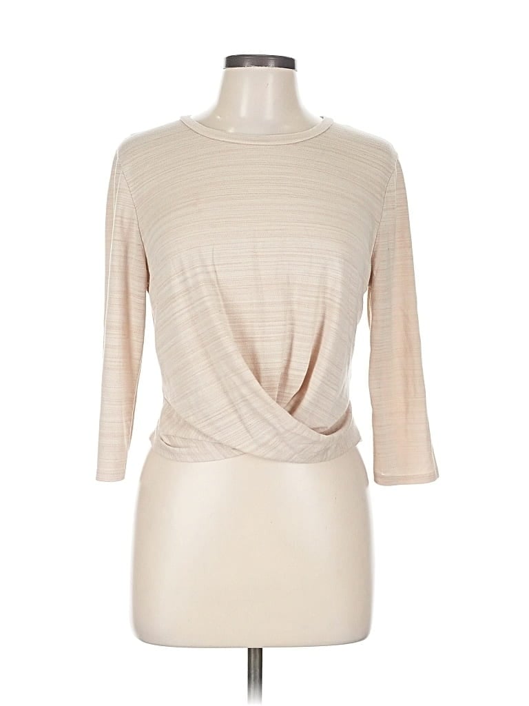 Pre-owned Alya 3/4 Sleeve T-shirt In White