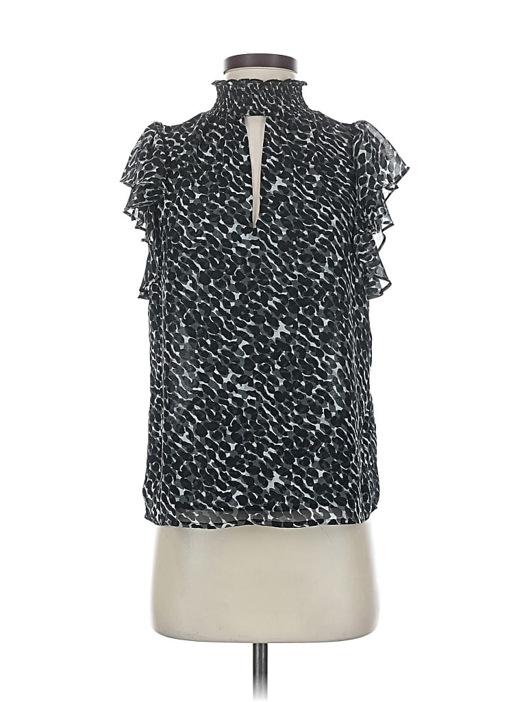 Pre-owned 1.state Sleeveless Blouse In Black