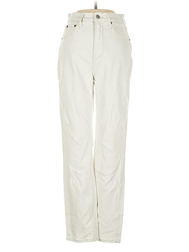 ABERCROMBIE & FITCH Pre-owned Jeans In White