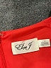 Eliza J Solid Red Cocktail Dress Size 2 - photo 7