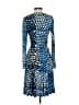 Tracy Reese Print Blue Cocktail Dress Size XS - photo 2