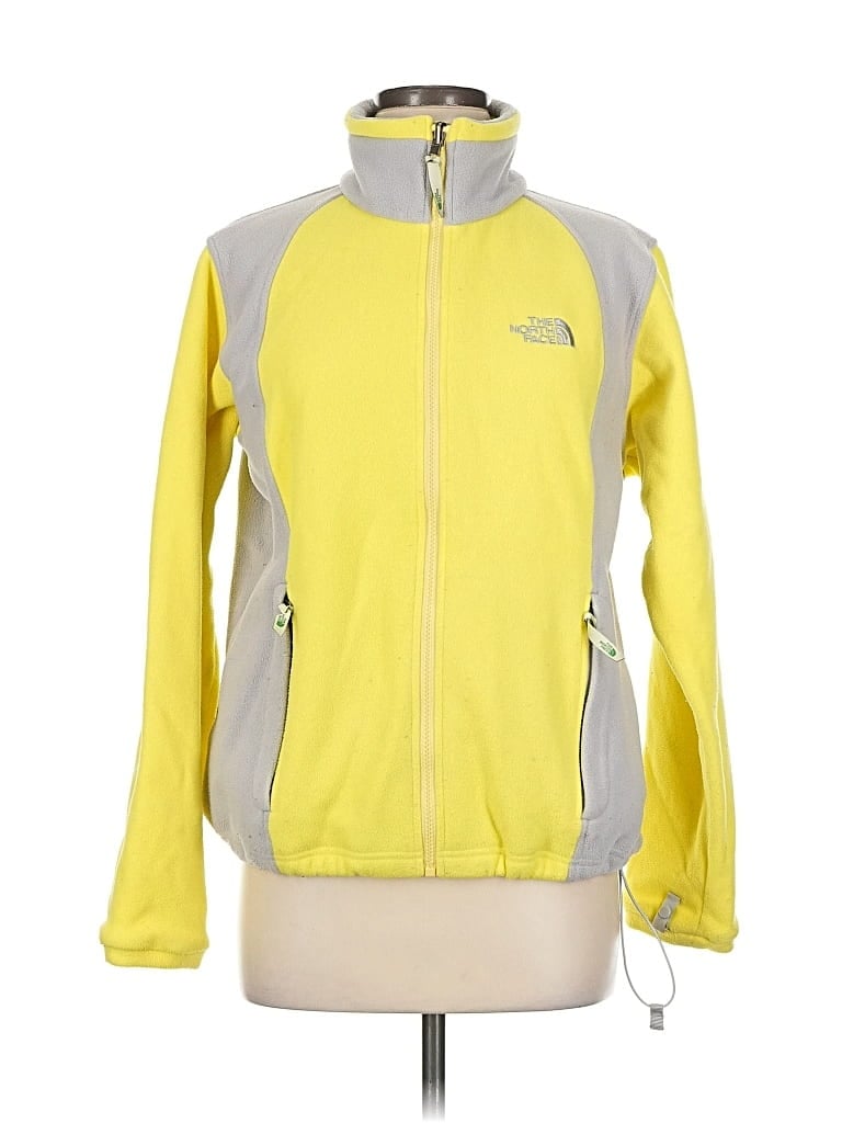 Pre-owned The North Face Sweatshirt In Yellow
