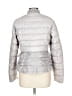 Tahari 100% Nylon Metallic Silver Jacket Size L - photo 2