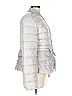 Tahari 100% Nylon Metallic Silver Jacket Size L - photo 4