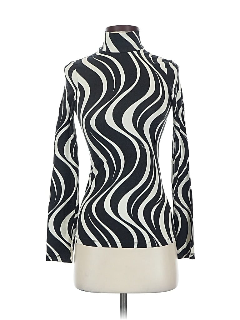 Pre-owned Paris Atelier & Other Stories Long Sleeve Turtleneck In White