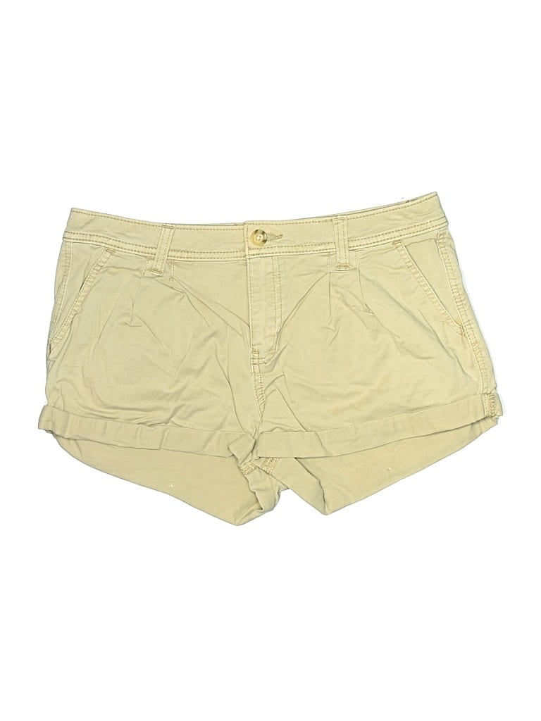 ABERCROMBIE & FITCH Pre-owned Khaki Shorts In Yellow